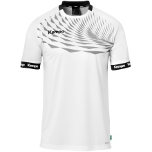 Kempa Sport T-shirt Wave 26 (100% Polyester) white Men